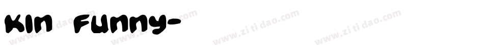 kin funny字体转换
